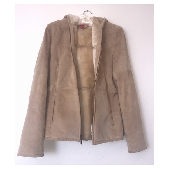 Esprit Jackets & Coats Esprit Genuine Leather Coat Poshmark